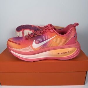 Nike Women's Gradient Pink Orange White ZoomX Running Shoes